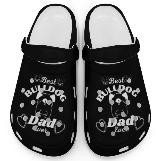 Best bulldog dad ever Clogs