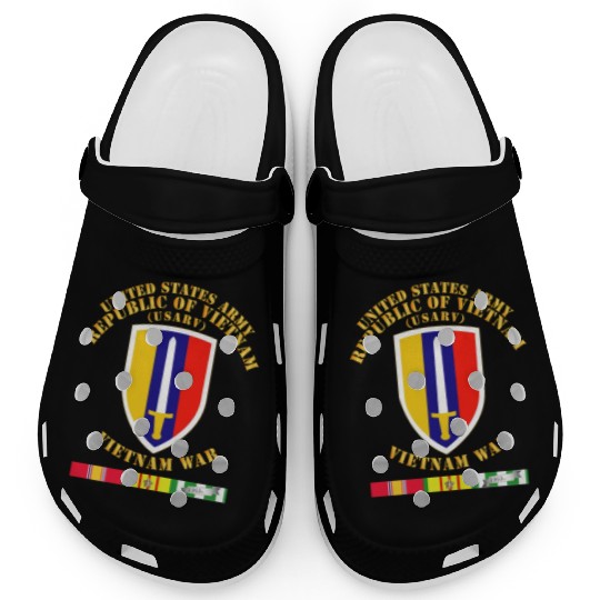 Army US Army Vietnam USARV Vietnam War w SVC Clogs