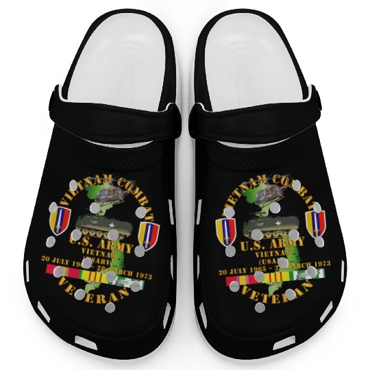 Army Vietnam Combat Veteran US Army Vietnam USARV Clogs