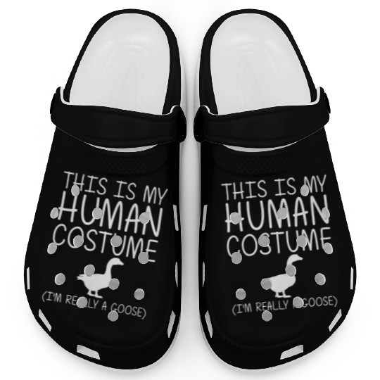 Goose Easy Halloween Human Costume Waterfowl Anima Clogs