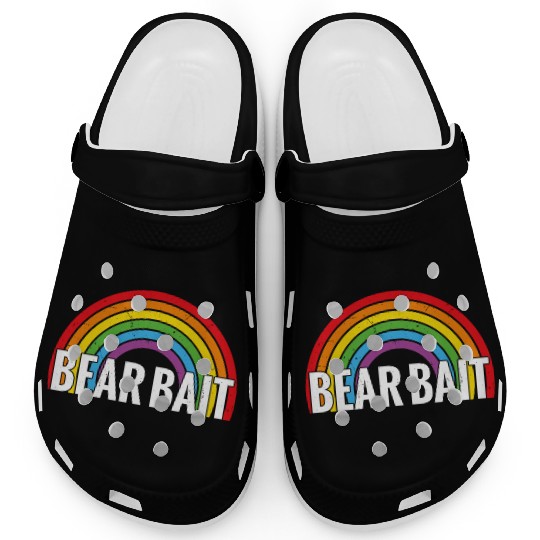 Gay Bear Bait Pride - Subgroup LGBTQ Community Clogs