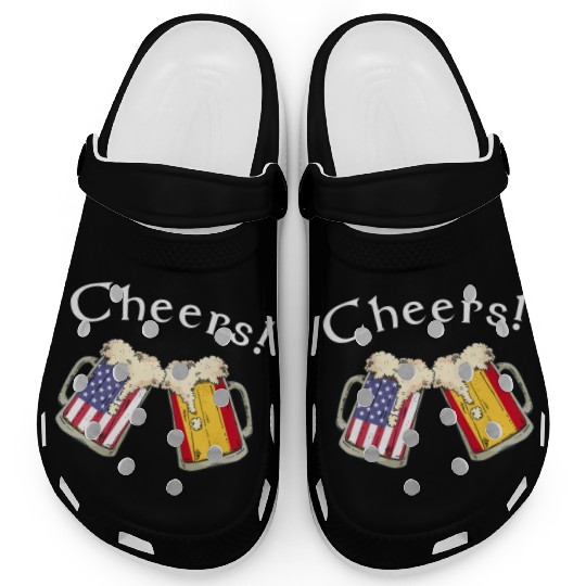 Spanish American Grown Country Cheers Beer Drink Clogs