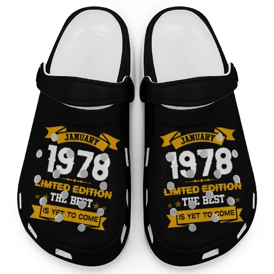 January 1978 Birthday Surprise Clogs