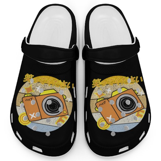 Please smile kawaii Clogs