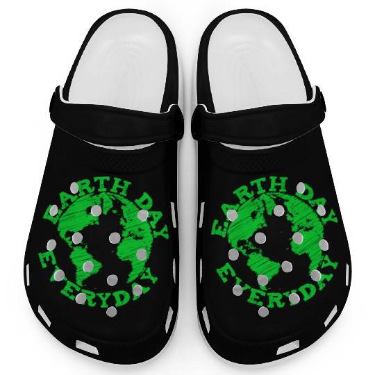 Earth Day Everyday Artitistic Design Save The Plan Clogs