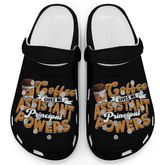 Assistant Principal Back School Teacher Principal Clogs