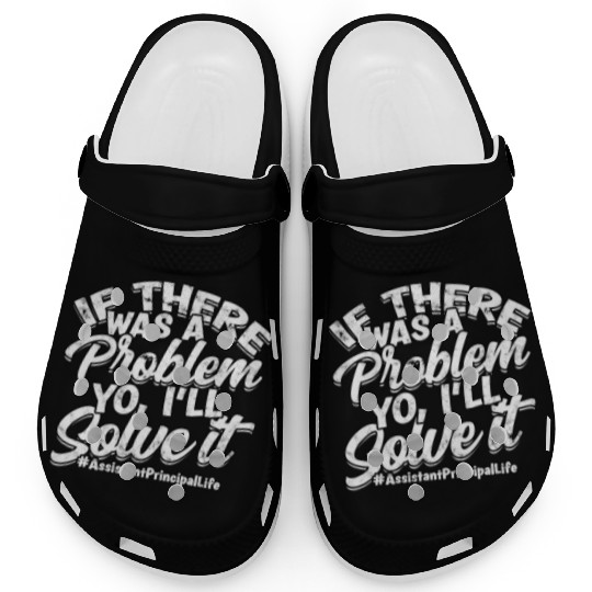 Assistant Principal Back School Teacher Principal Clogs