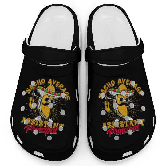 Assistant Principal Back School Teacher Principal Clogs
