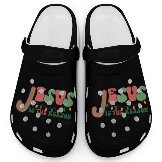 Jesus is The Reason for the Season Candy Christian Clogs