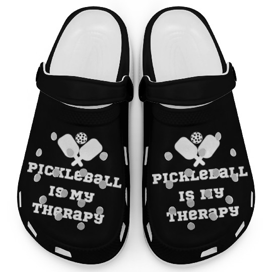 Pickleball Is My Therapy Clogs
