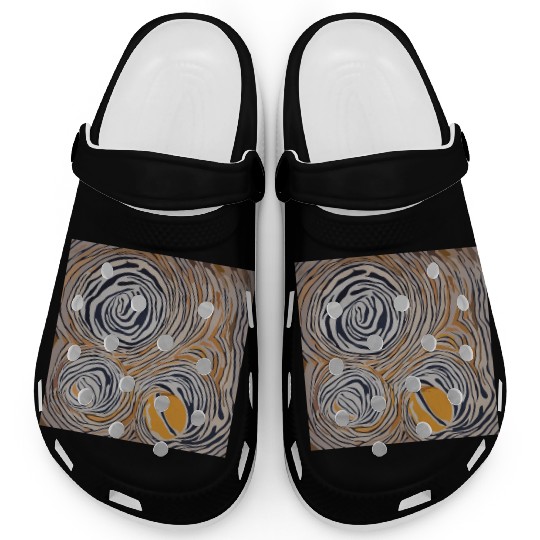 tiger skin Clogs