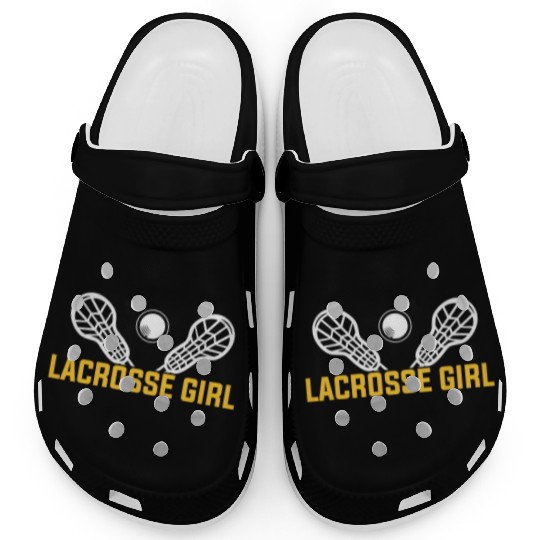 Lacrosse Girl LAX Player Athlete #lax Clogs