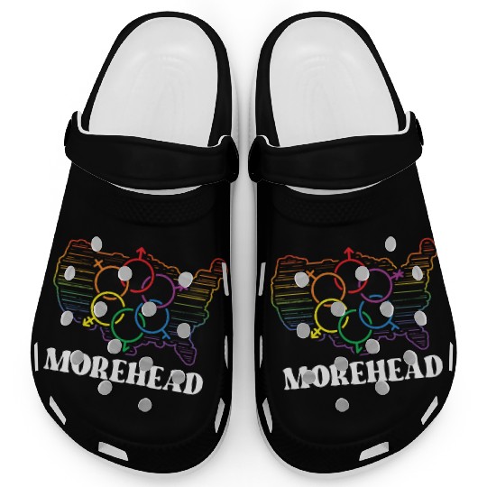 Morehead Pride Month Pride Flag LGBT Community LGB Clogs