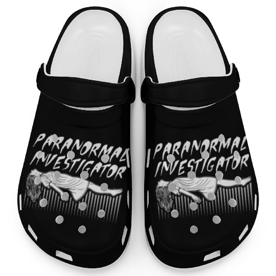 Ghost Hunting Paranormal Investigator Clogs