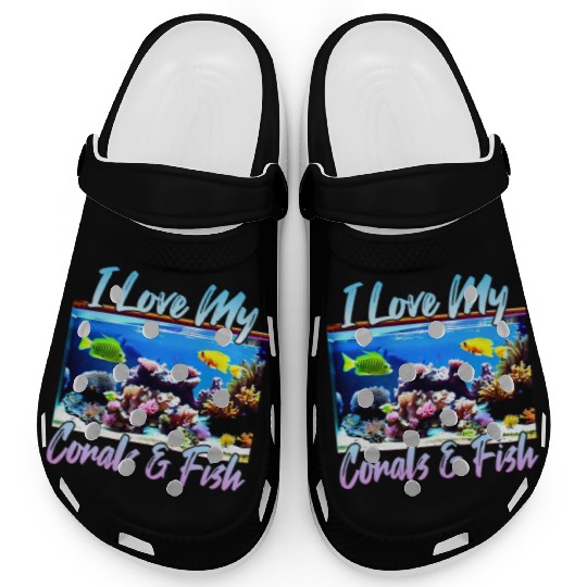 Saltwater aquarium coral fish Clogs