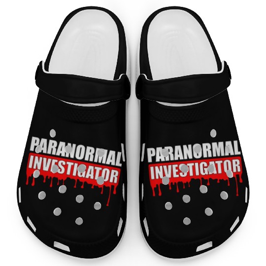 Ghost Hunting Paranormal Investigator Clogs