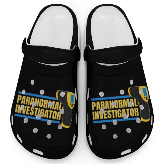 Ghost Hunting Paranormal Investigator Clogs