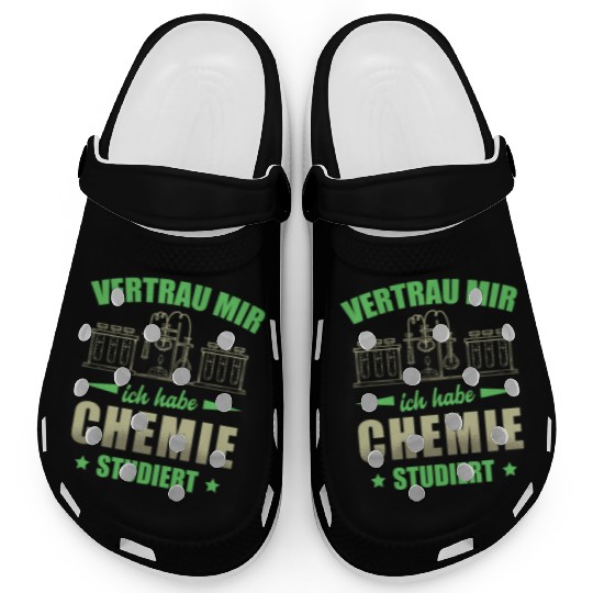 Chemistry Chemikant Chemical Laboratory Assistant Clogs