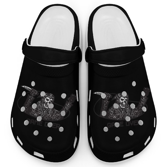 GAME OVER COMIC RETRO Clogs