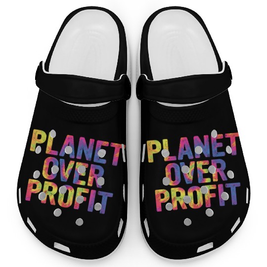 Planet Over Profit Clogs