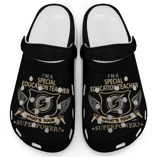 Special Education Teacher Clogs - Superpower Job