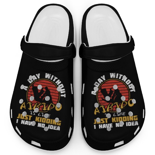 Day Without Aikido Japan Taekwondo Karate Martial Clogs