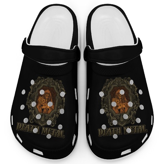 Goth Satan Rock Festivals Black Heavy Death Metal Clogs