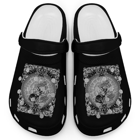 Goth Satan Rock Festivals Black Heavy Death Metal Clogs