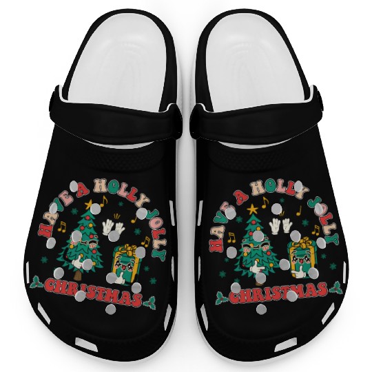 have a holly jolly christmas Clogs