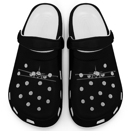 Pilot Aviation Airplane Airline Flight Sim Pilot Clogs