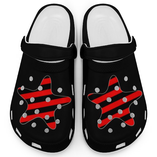 CUTE STARFISH NEON Clogs