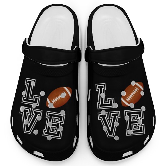 I love football Clogs