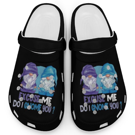 Garden Gnomes Gnome Lover Funny Gnome Gardening Clogs