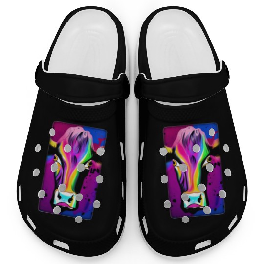 Illustration, Cattle, digital painting Clogs