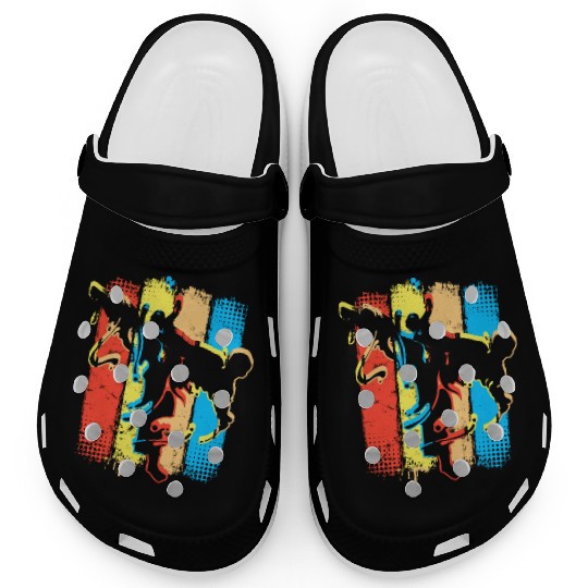 Retro Karate - Kickboxer - Fight Club Martial Arts Clogs