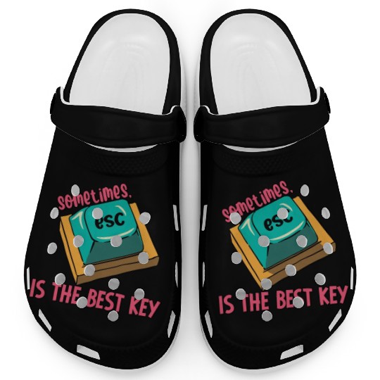 Software Engineer Computer Key Programming Clogs