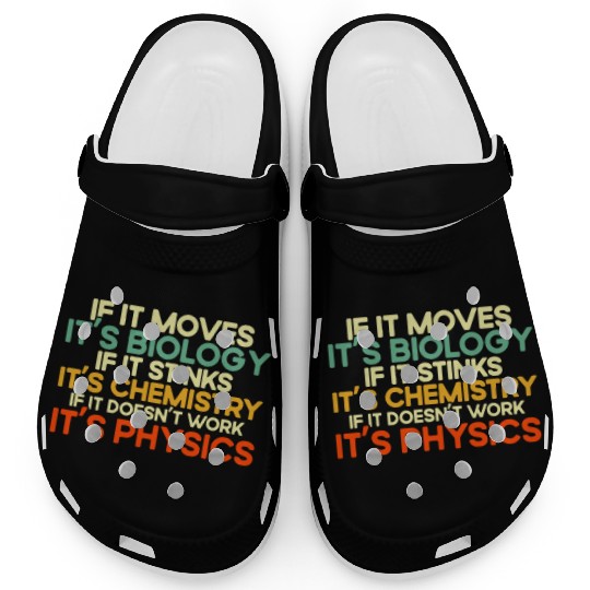Chemistry Gift Scientists Chemist Clogs