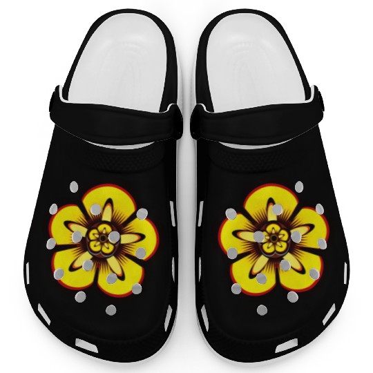 Lily Flower For family and friends Clogs