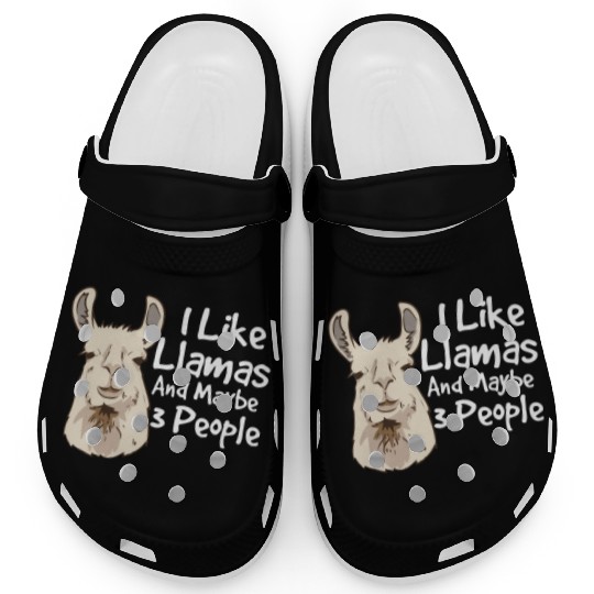 I like llamas and maybe 3 people llama saying Clogs