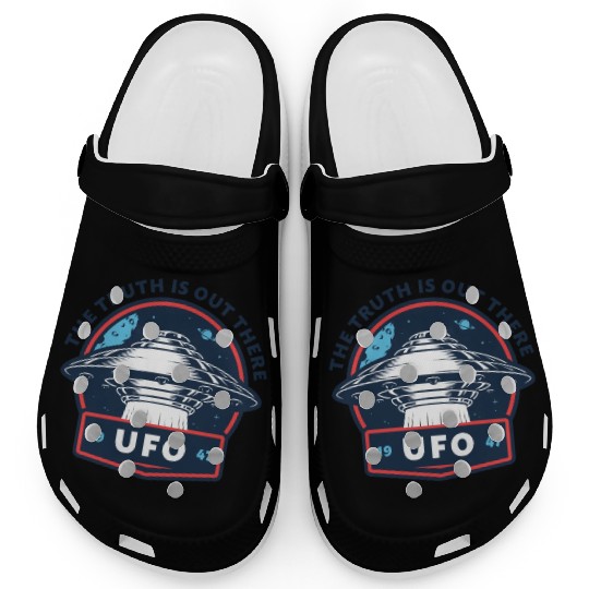 UFO 1947 The Truth Is Out There Clogs