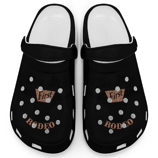 Not My First Rodeo Apparel Clogs