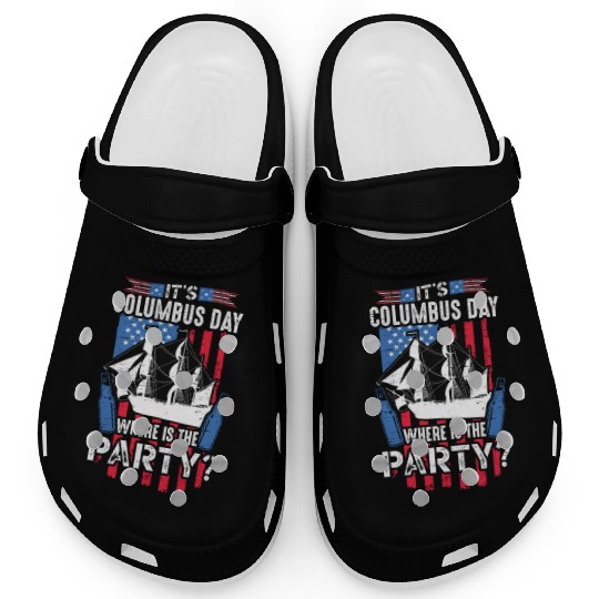 It's Columbus Day 1942 American Italian Clogs