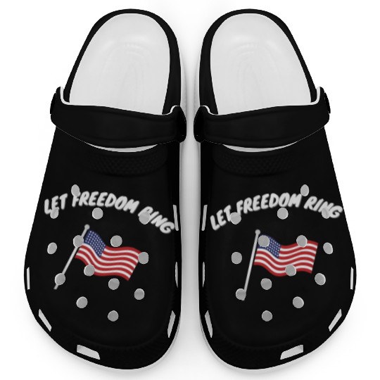 Let Freedom Ring Martin Luther King Day Human Righ Clogs