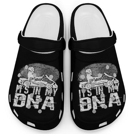 Go Kart Racer Pit Crew Car Racing Karting Clogs