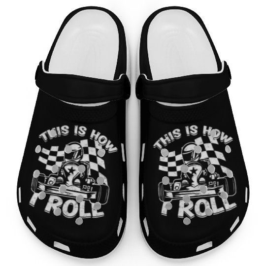 Go Kart Racer Pit Crew Car Racing Karting Clogs
