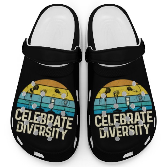 Karaoke Singer Microphone Vocalist Clogs