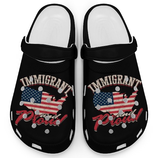 US Immigrant Indigenous USA Immigrants america Clogs