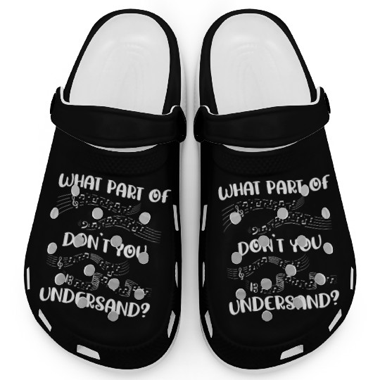 Music Teacher music nout Clogs