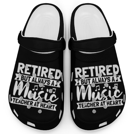 Music Teacher music nout Clogs