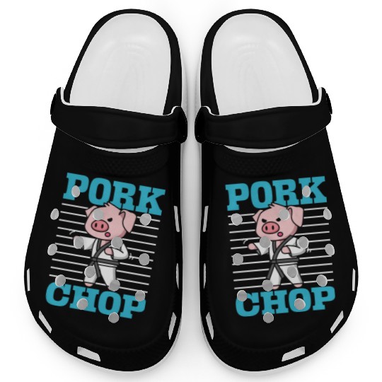 Karate Pig Pork Chop Taekwondo Judo MMA Martial Clogs